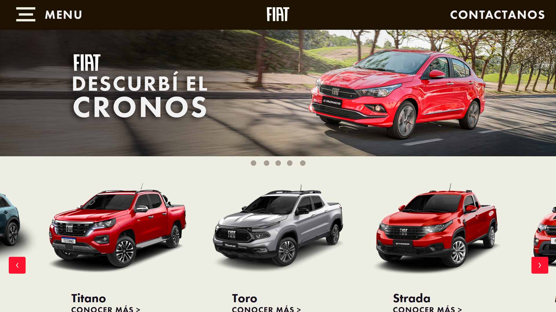 E-commerce moderno diseñado por SANGU